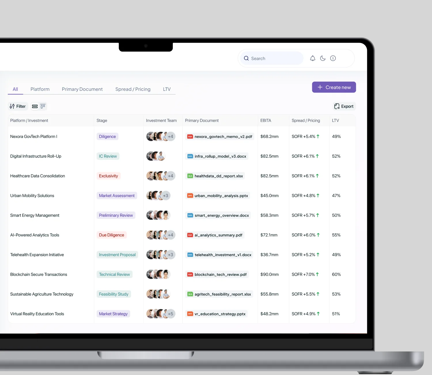 Data processing preview