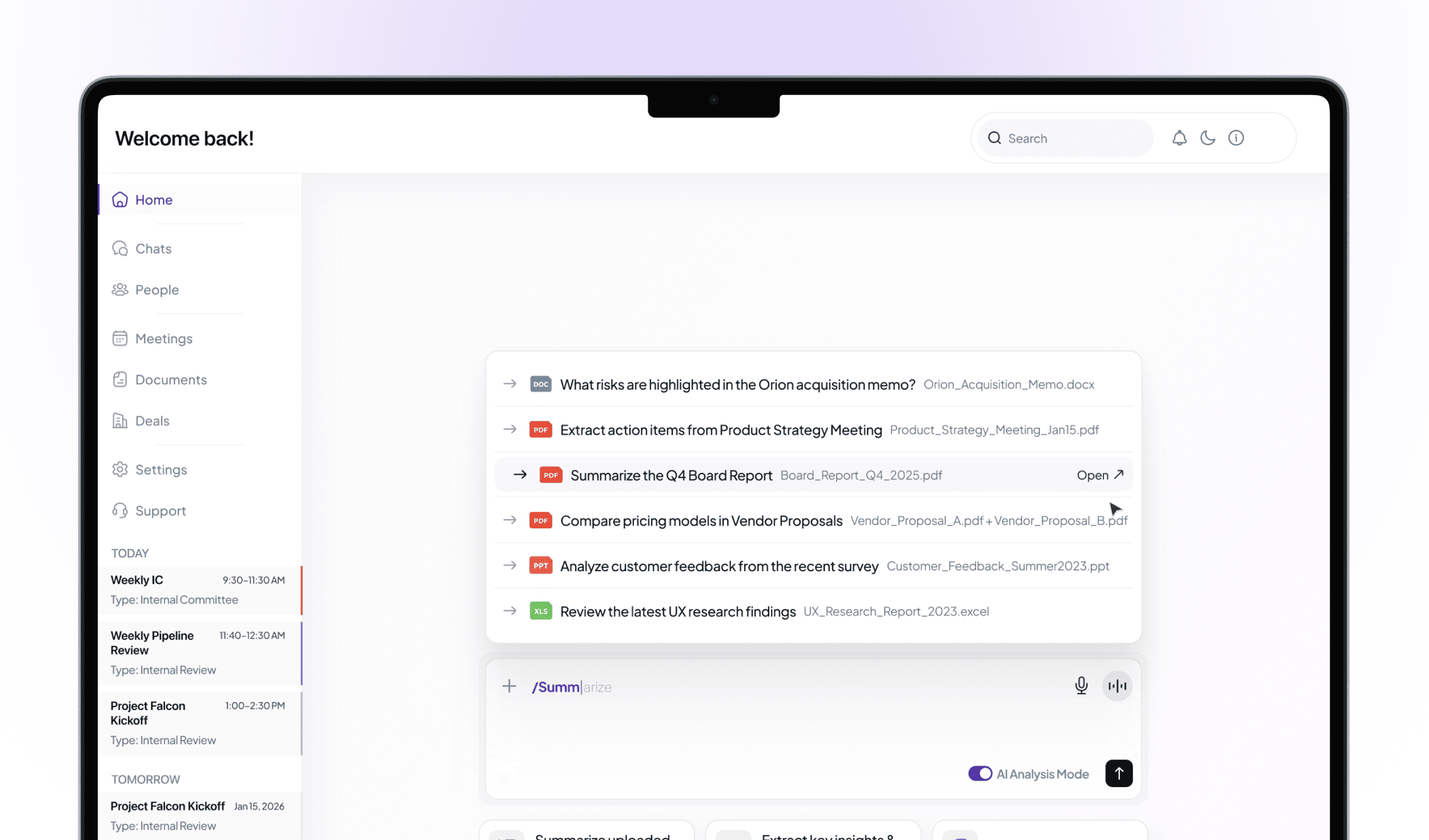 Unified processing workflows