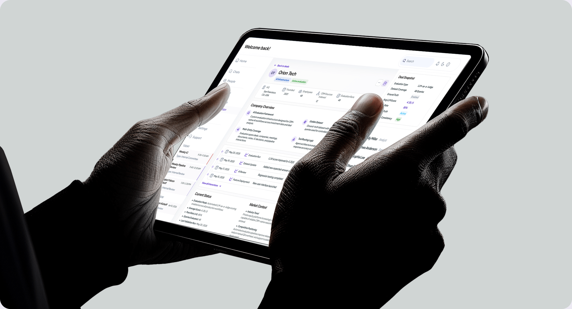 AI data analyst for on-demand investment reporting