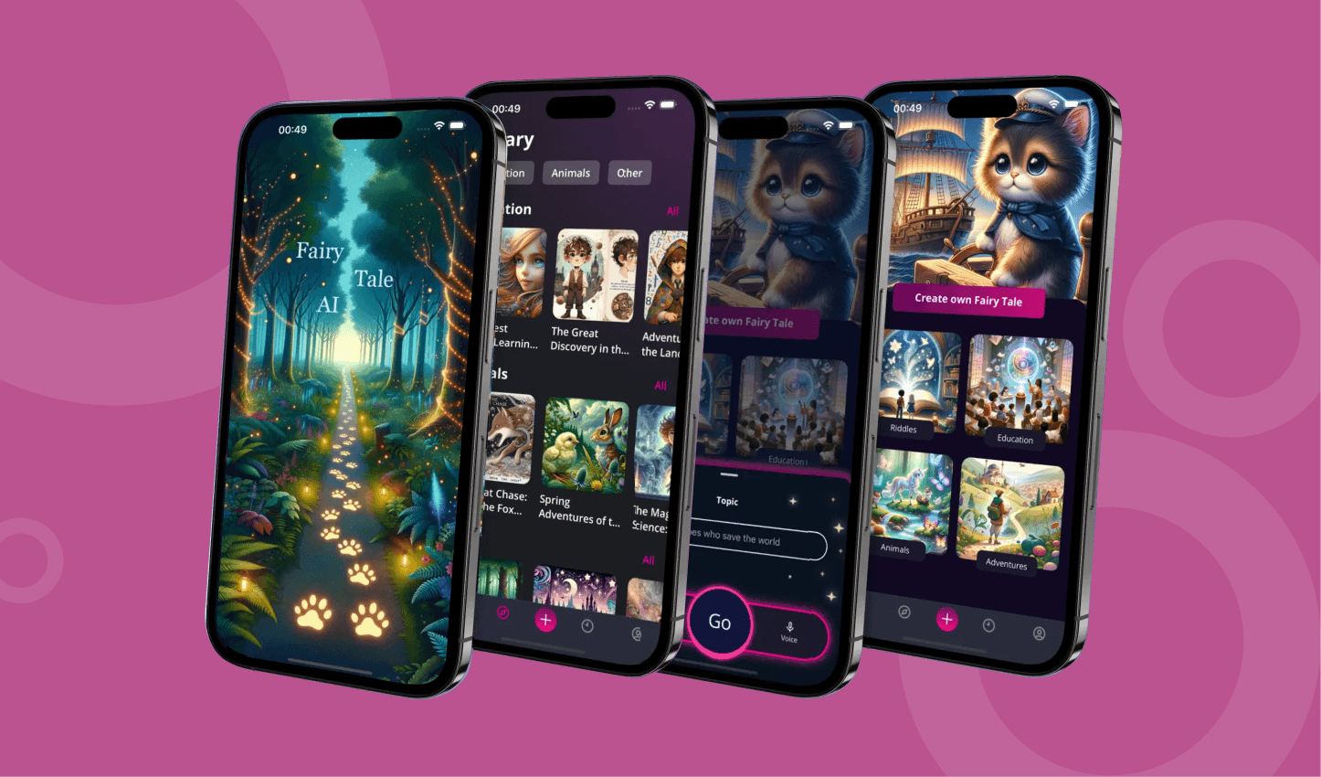 Kids Content Generation Mobile Application