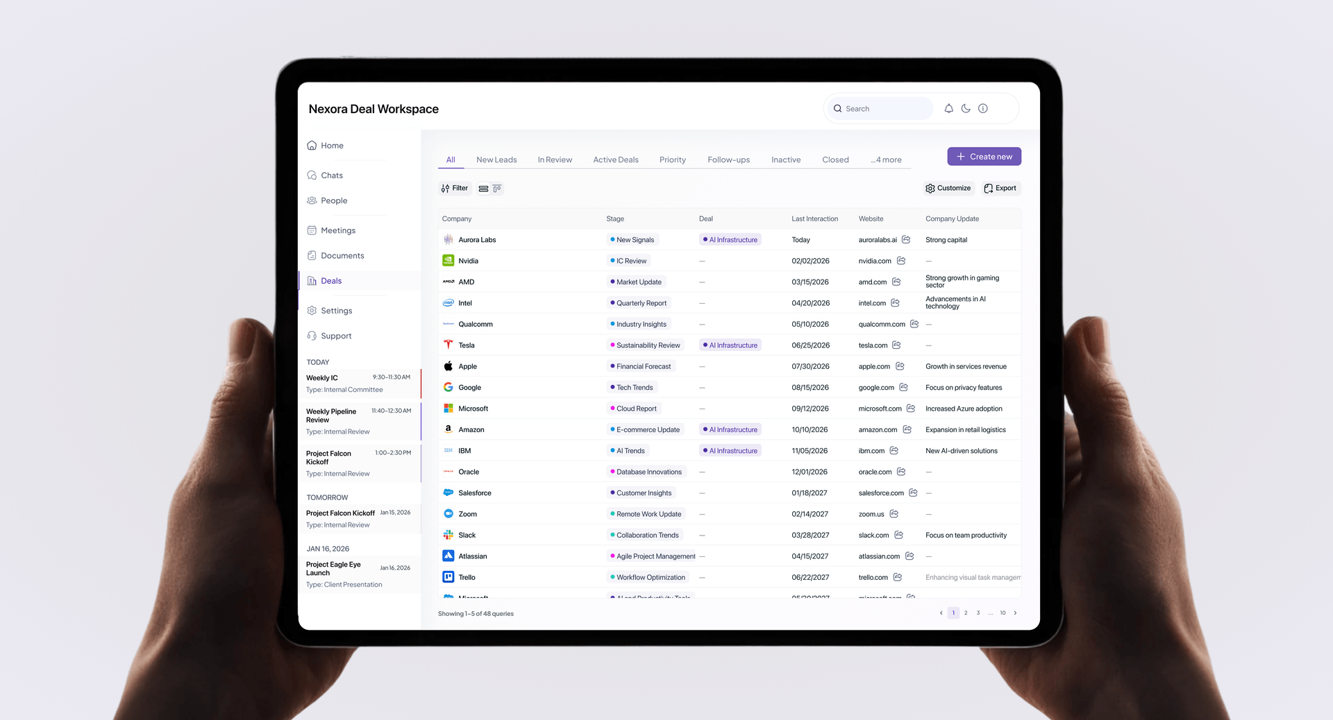 AI-powered financial deep research engine