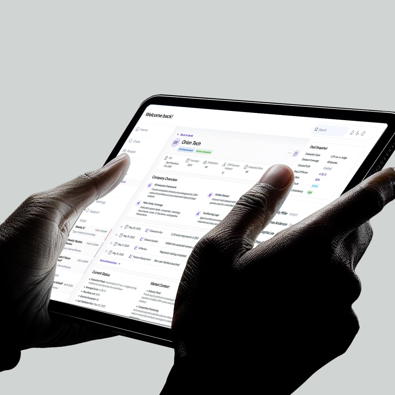 AI data analyst for on-demand investment reporting