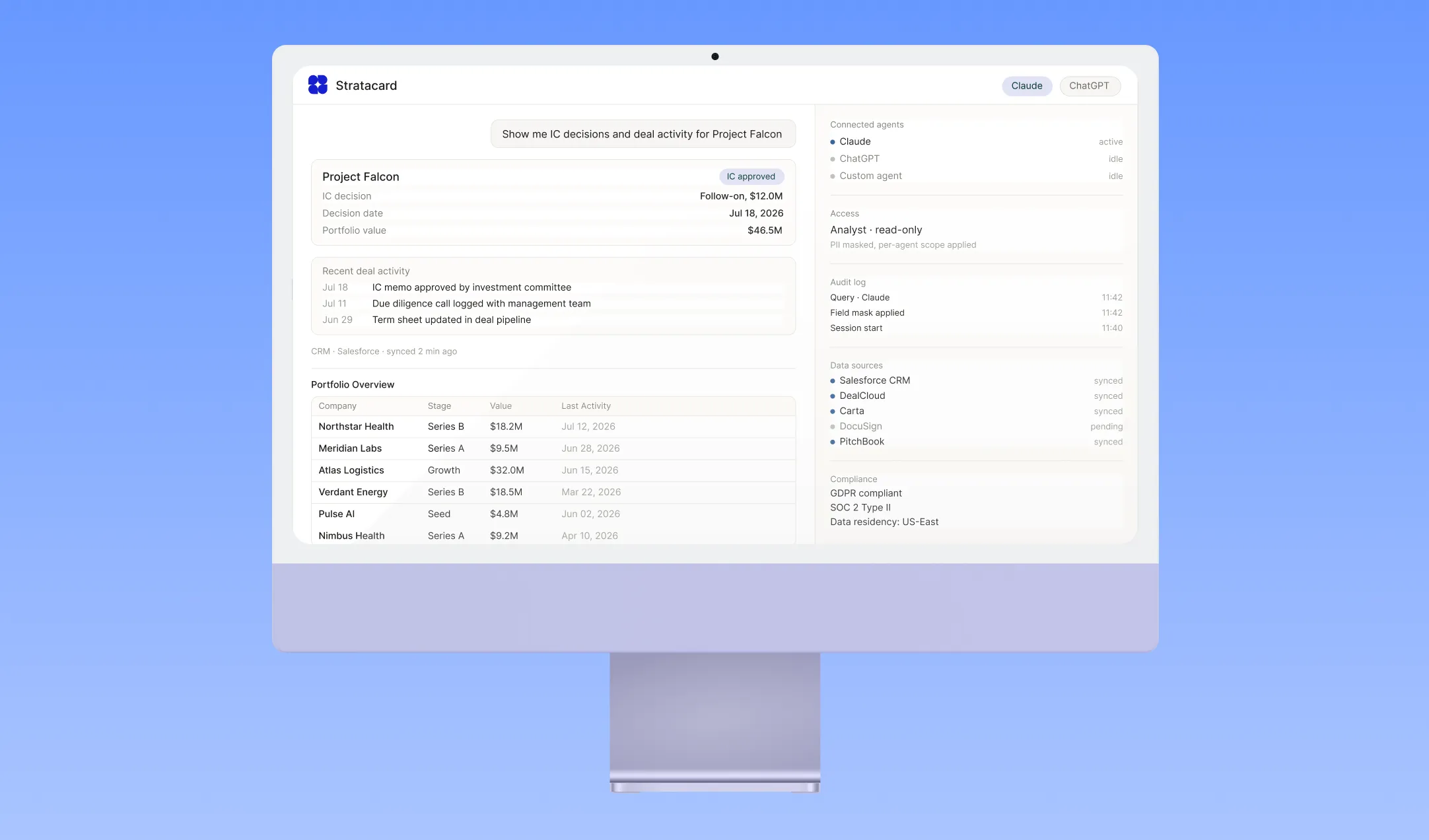 MCP server implementation for private equity CRM