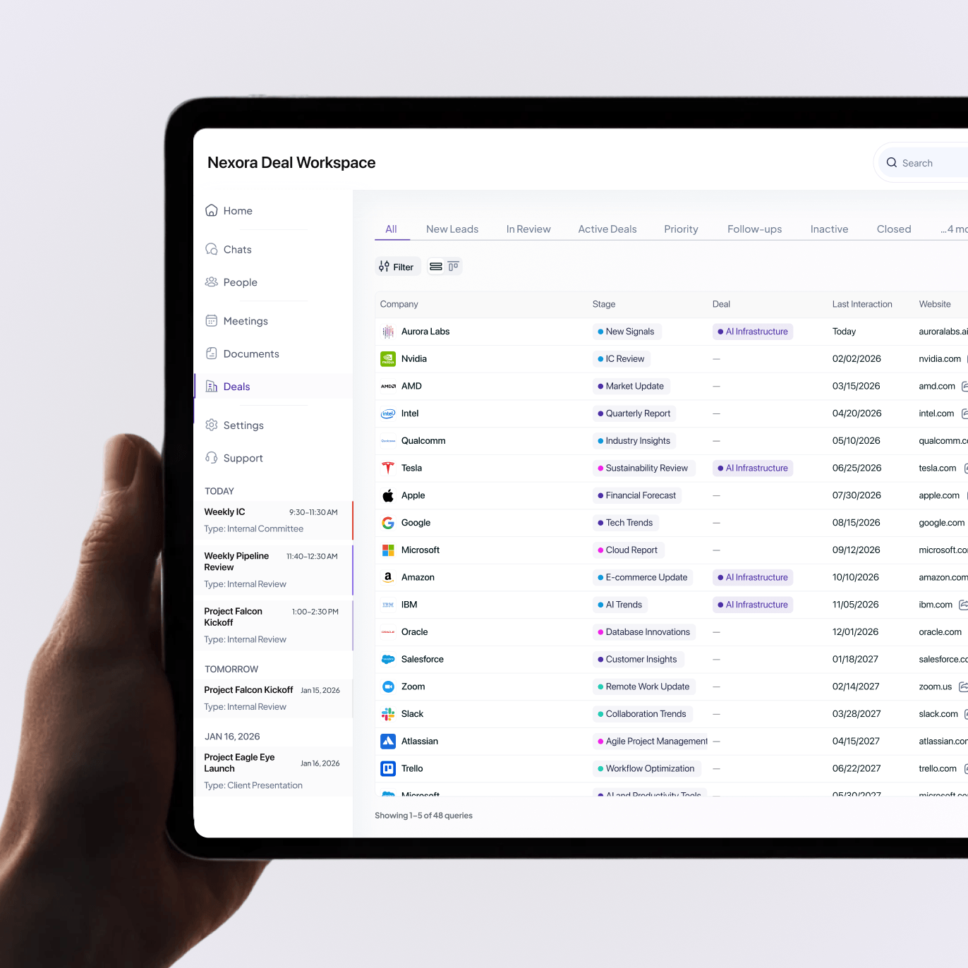 AI-powered financial deep research engine